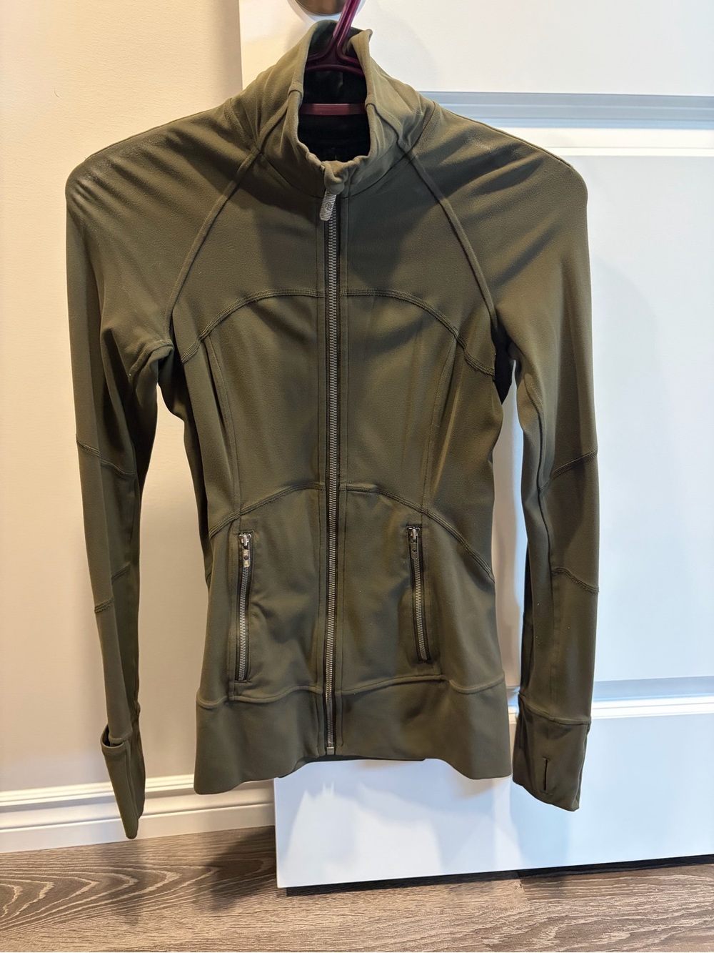 lululemon athletica Olive Green Full-Zip Utility Jacket